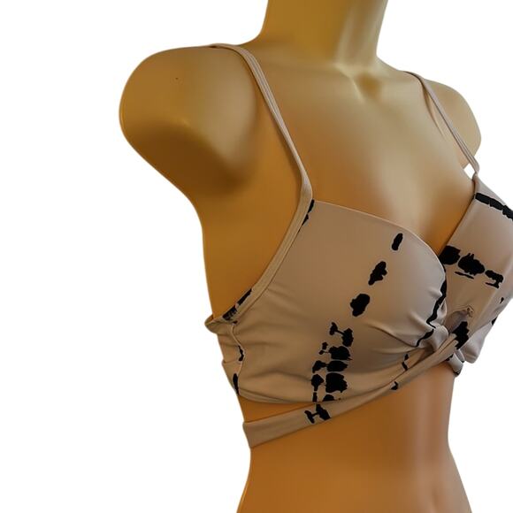 SHEIN White & Black Bikini New Without Tags Size Large - Picture 3 of 9